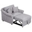 Fauteuil convertible en chenille Eloria-116844535
