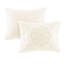 Housse de couette d'inspiration médaillon en coton d'inspiration chenille, double / grand, pour un sommeil confortable dans une chambre romantique-127242678-127242681