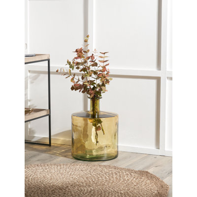 Handmade Glass Floor Vase