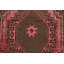 Tapis de couloir géométrique traditionnel 4 x 13