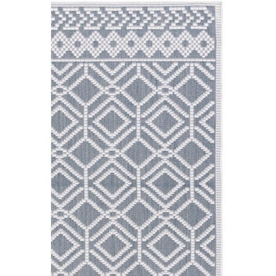 Keyiona Performance Machine Washable Geometric Indoor/Outdoor Area Rug
