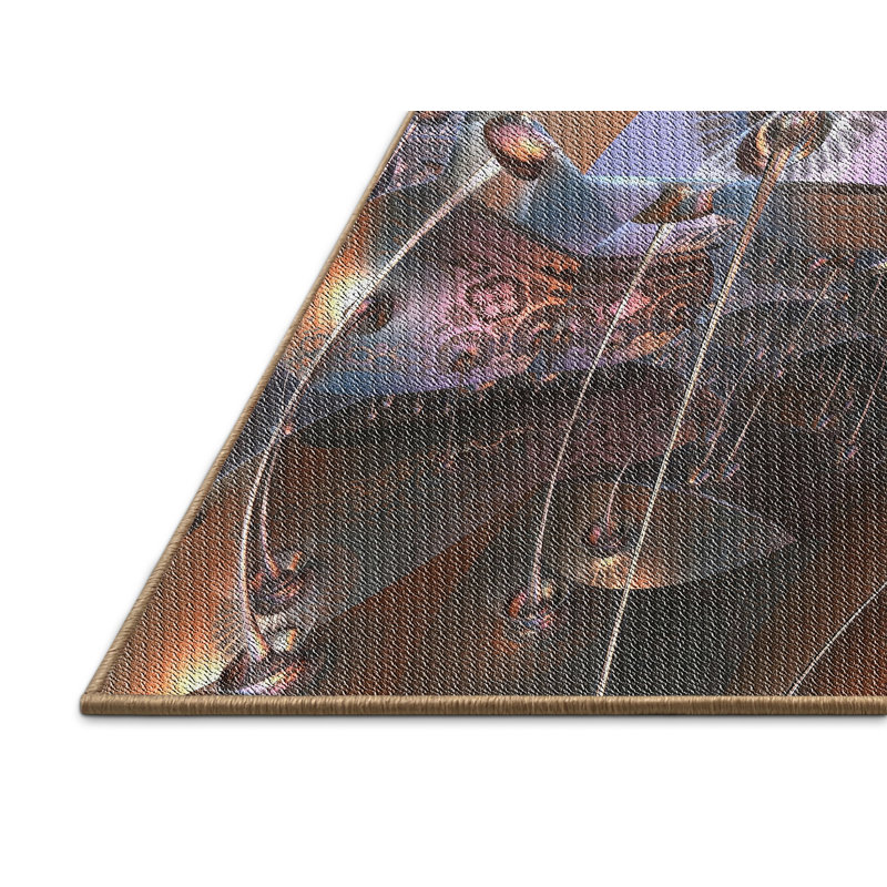 Tapis brun, Rectangle 5 pi x 7 pi