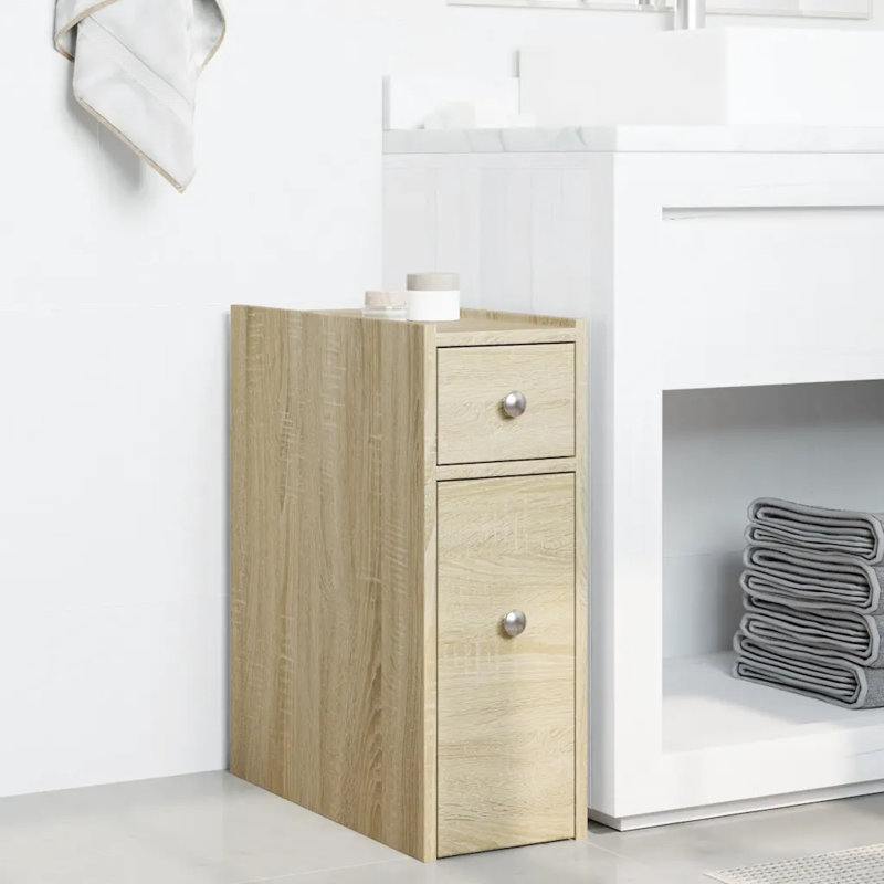 Arsis Bathroom Cabinet, Sonoma Oak