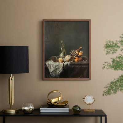 FLORAL Series DCCXIII Framed Print - Solid Wood