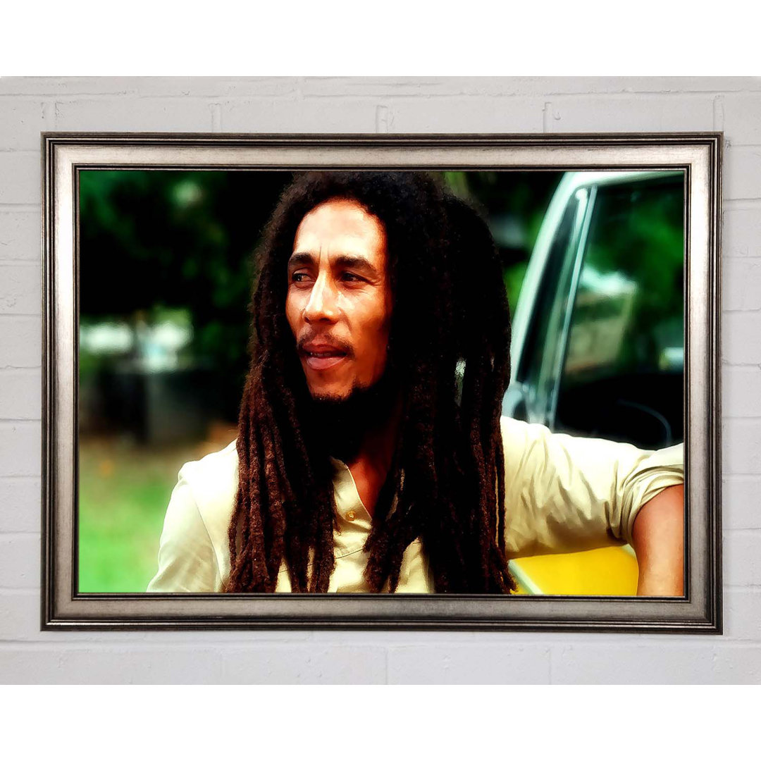 Bob Marley Chill - Einzelner Bilderrahmen Kunstdrucke