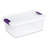 Sterilite Clear View Storage Container Tote w/ Latching Lid