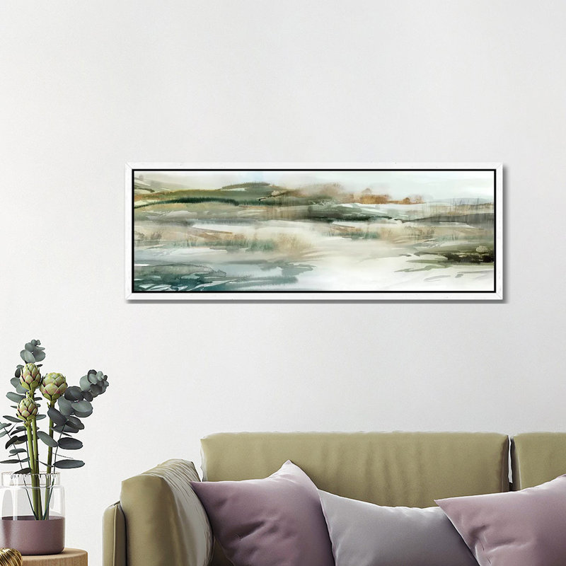 Only For A Moment by Isabelle Z - Panoramic Print on Canvas, White Framed, 121.92 cm H x 40.64 cm W