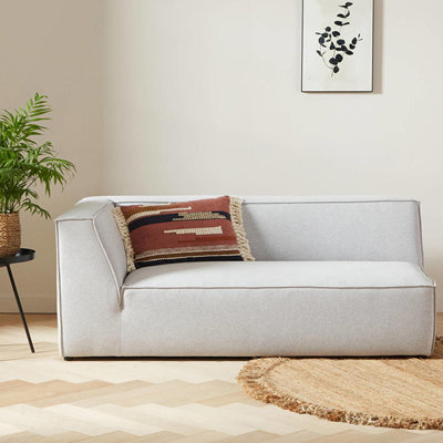 Chaise longue rembourrée Modern