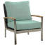 Avanti Outdoor 3 - Piece Teak Stainless Steel Lounge Set-92697806