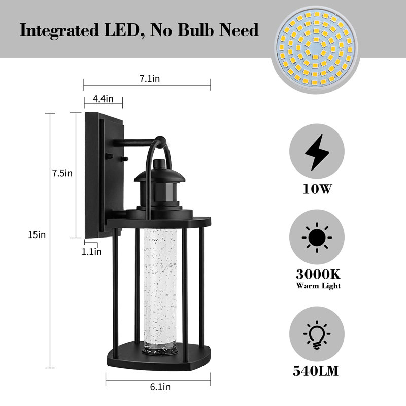LED Armed Sconce
