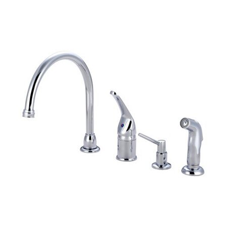 Single Handle Kitchen Faucet with Side Spray