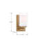 Parsons Studio 8.75" High 1-Light Bath Sconce