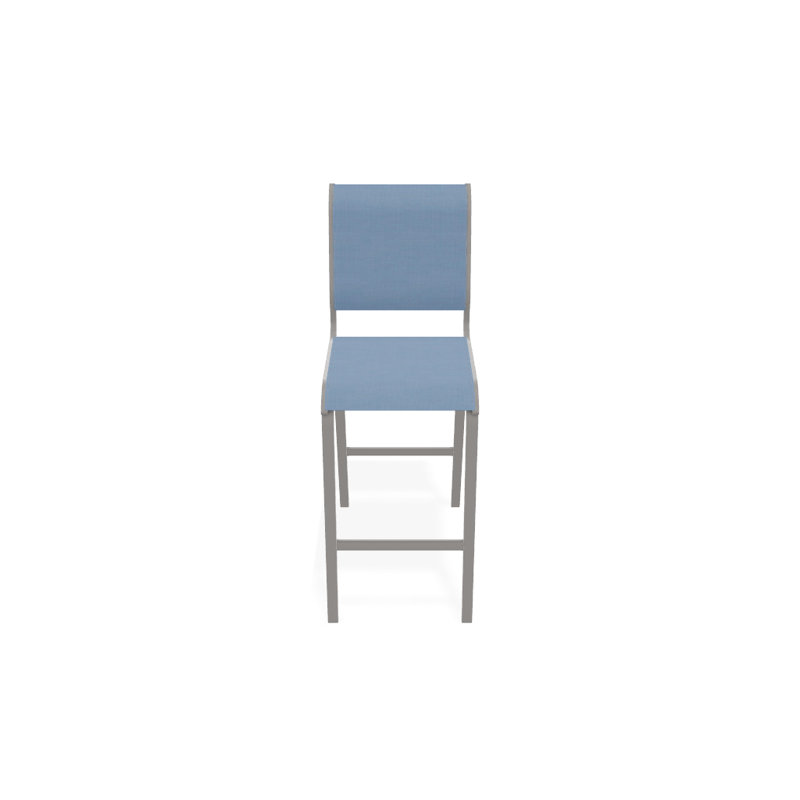 Tabouret de bar 29,5 po Holna, Gris chaleureux texturé, Ciel 42D