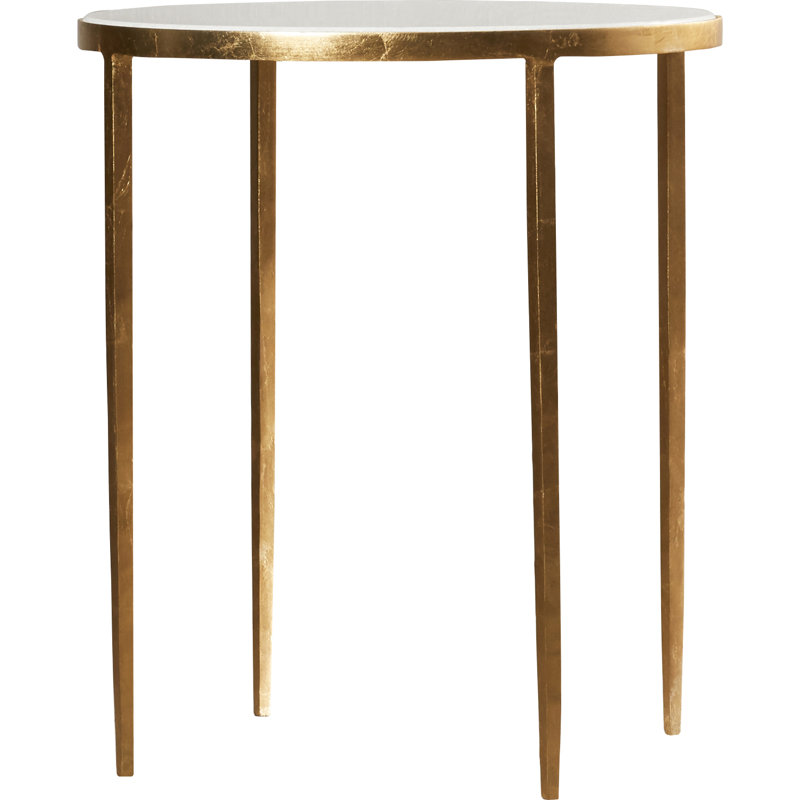 Oxendine Marble Top End Table