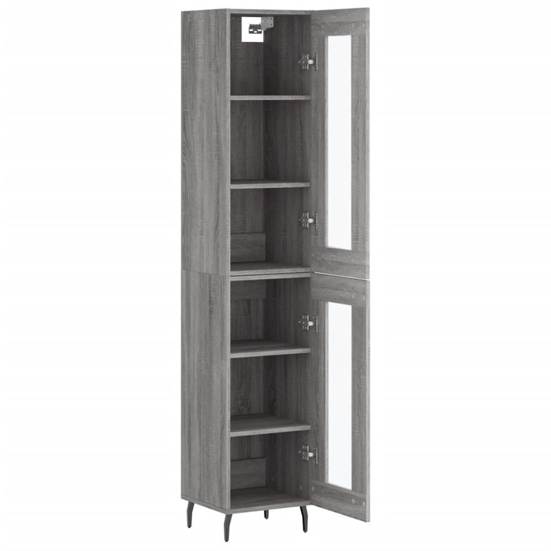 Nexhi 34.5cm Sideboard, Grey Sonoma