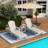Laguna Outdoor Chaise Lounge Set with Table-88382428