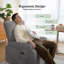 Fauteuil inclinable pivotant à 360 ° Colophon avec poche latérale, ports USB et Type-C-124301731