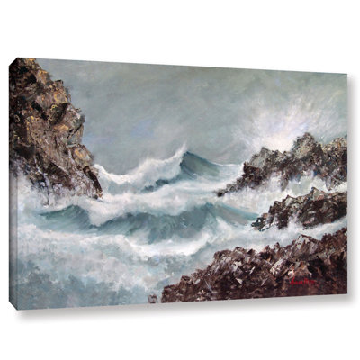 « seascape », reproduction sur toile tendue