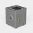 Digiorgio Nightstand With Safe Box And Led Lights And Wireless Charge And Bluetooth Speaker-374673405