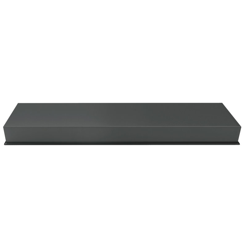 Shower Niche 13"H x 36.6"W x 4"D, Gun Metal Black