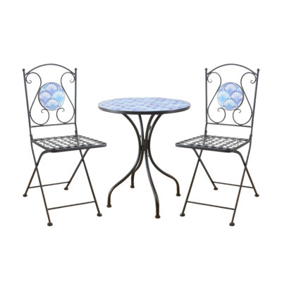 Ocean 2 - Person Patio Dining Set with Round Table