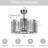 Ariarna 10'' Ceiling Fan
