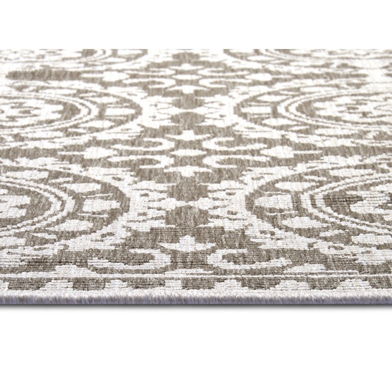 Jardin Flatweave Grey Rug, Runner 80 x 250cm