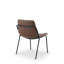 Chaise de salle à manger moderne et simple en cuir Pu