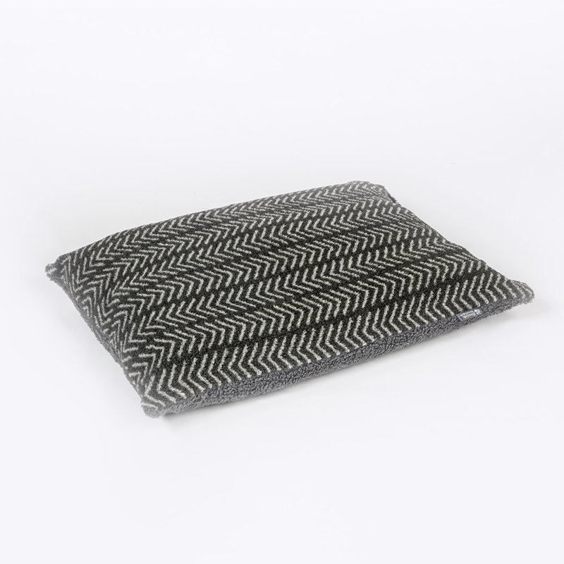 Danish Chevron Pet Bed, 20cm H x 71cm W x 98cm D