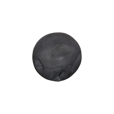 Charcoal Stone Cast Root Floor Ball