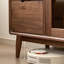 Buffet en bois de noyer massif