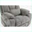 Recliners for Big and Tall, Oversized Velvet Lift Chair with Heating Massage, Dual OKIN Motors, 180° Flat Lay | Ivory | Premium Velvet-288971954