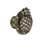 Tropical Pineapple knob decorated with Swarovski Crystals in Chalice