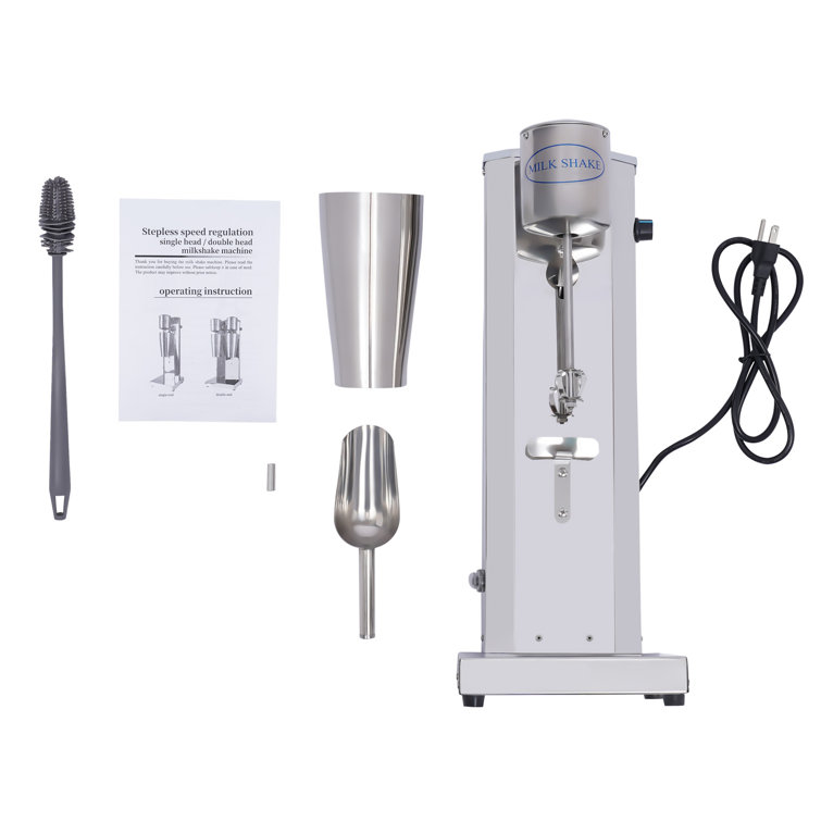 Commercial Electric Milk Shaker Maker Stainless Steel Drink Mixer Shake  Machine