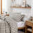 Cotton Duvet Cover With Check Pattern – Soft, Lightweight, Naturally Wrinkled, Cozy Bedroom Comfort-122815354