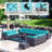 Demaio 14-Piece Rattan Sectional Seating Group With Cushions Modular Outdoor Furniture Set For Patio Garden And Poolside-2134560124
