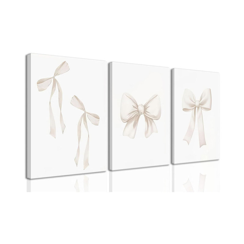 3 Piece Wrapped Canvas Print, 60 cm H x 40 cm W