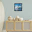 «Flamingo Surfing White Caps», art mural encadré flottant par Jim Baldwin-832425191-832425187