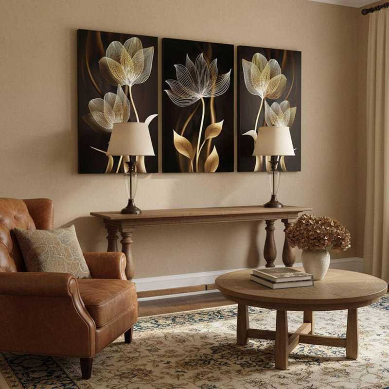 3 Piece Wrapped Canvas Print