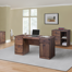 Philo 61.4'' W Rectangle Executive Desk with and Cabinet