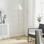 Arvonio 188cm Chrome Traditional Floor Lamp