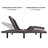 Twin Massaging Adjustable Bed with Wireless Remote