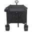Chariot utilitaire pliable robuste de qualité supérieure - capacité de 480 lb, cadre ultra-stable breveté, pliage 1: 6 peu encombrant, roues tout-terrain de 7 po, sans assemblage, gris-112253840