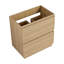Meuble-lavabo de salle de bain 30 po sans lavabo, meuble-lavabo de salle de bain encastré moderne avec double tiroir, meuble-lavabo autoportant, meuble-lavabo