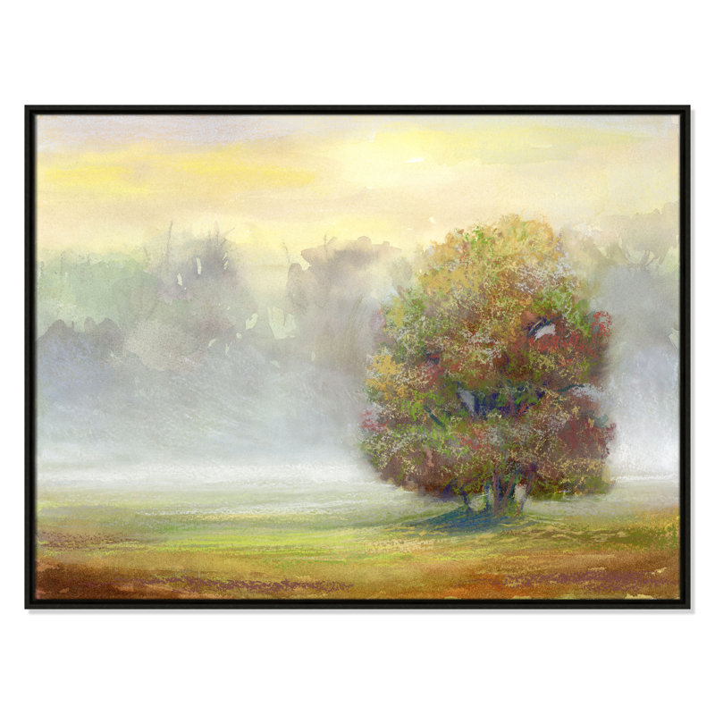 «Brush Print» par Dena Ann Adams, Espresso, H 31,5 po x l 41,5 po