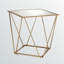 Table de bout à miroir Elegant Ash