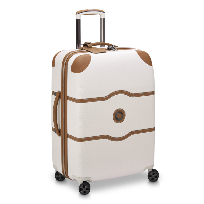 Valise Delsey Chatelet Air 2.0 24 po avec roulettes en chocolat, Angora
