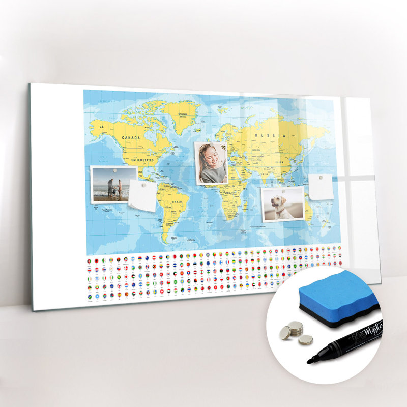 Magnetic Glass Dry Erase Board