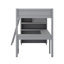 Lit mezzanine double avec bureau et tablette-227815166