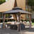 Aluminum Patio Hardtop Gazebo with Double Roof: Durable Protection and Stylish Design-93795745